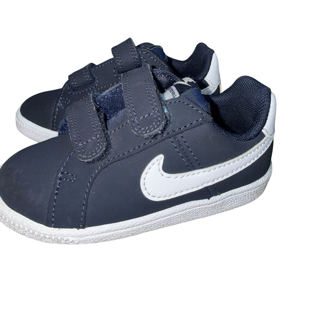 Nike Toddler (TDV) Court Royale Sneaker Obsidian White Size: 6C 833537-400